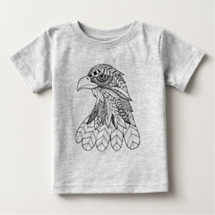 Inspirierter Adler Baby T-shirt