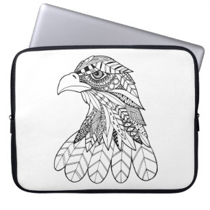 Inspirierter Adler Laptopschutzhülle