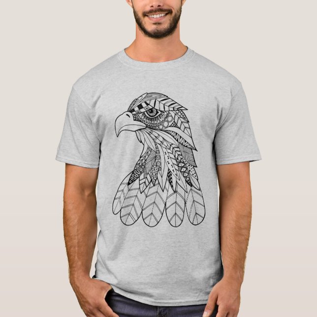 Inspirierter Adler T-Shirt (Vorderseite)