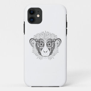 Inspirierter Affe iPhone 11 Hülle