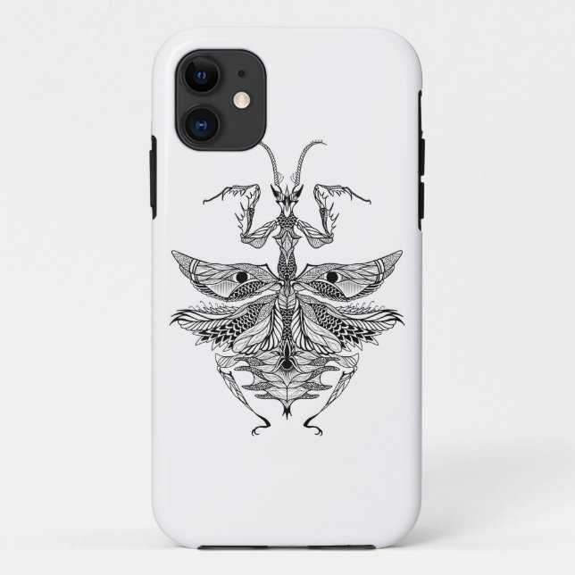 Inspirierter betender Mantis Case-Mate iPhone Hülle (Rückseite)