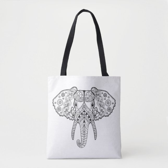 Inspirierter Elefant 4 (Vorderseite)