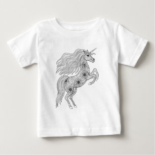 Inspirierter magischer Unicorn Baby T-shirt
