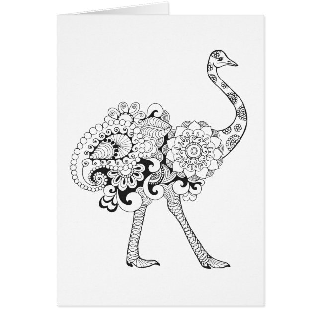 Inspirierter Ostrich (Vorne)