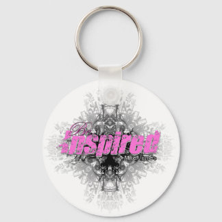 Inspirierter rosa Schlüsselanhänger