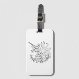 Inspirierter Unicorn Gepäckanhänger