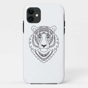 Inspirierter weißer Tiger iPhone 11 Hülle