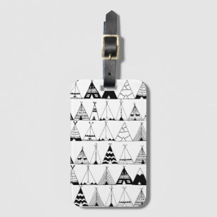 Inspirierter Wigwam Gepäckanhänger