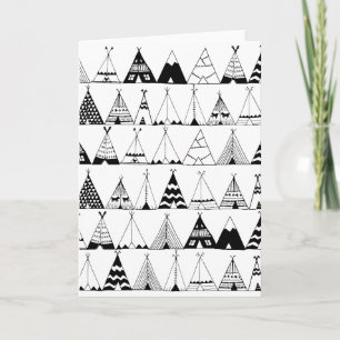 Inspirierter Wigwam Karte
