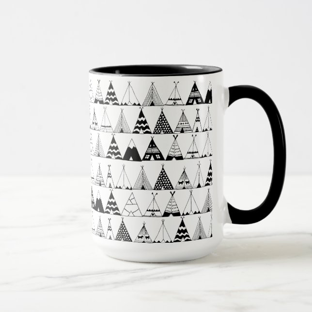 Inspirierter Wigwam Tasse (Rechts)