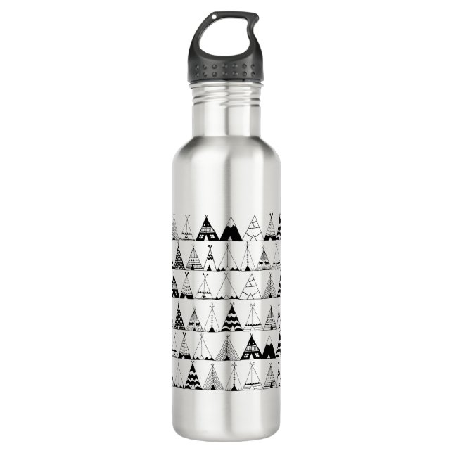 Inspirierter Wigwam Trinkflasche (Vorderseite)