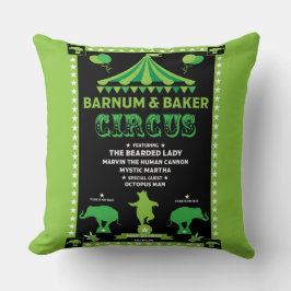 Inspirierter Zirkus Kissen
