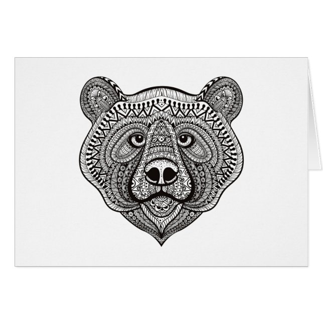 Inspiriertes Bärn-Gesicht (Vorderseite (Horizontal))