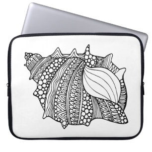 Inspiriertes Gekritzel Laptopschutzhülle