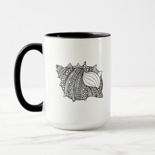 Inspiriertes Gekritzel Tasse