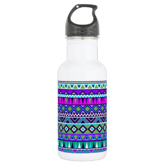Inspiriertes Muster des Azteken Trinkflasche