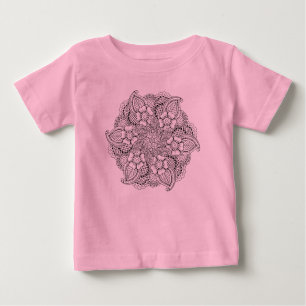 Inspiriertes rundes Element Baby T-shirt