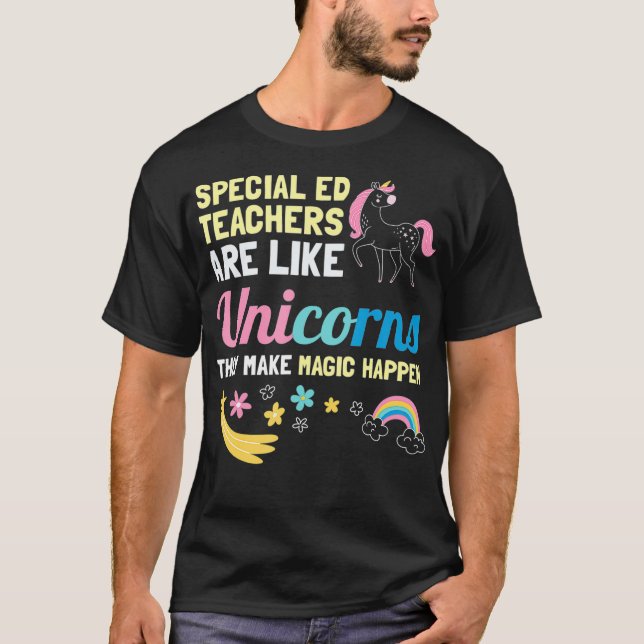 Inspiriertes SPED-Teacher-Zitat für besondere Bild T-Shirt (Vorderseite)