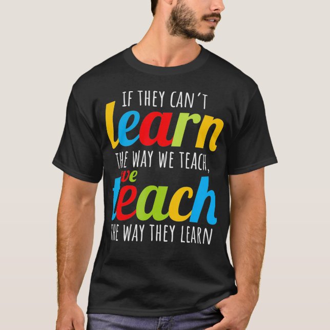 Inspiriertes SPED-Teacher-Zitat für besondere Bild T-Shirt (Vorderseite)