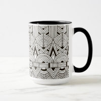 Inspiriertes Stammes- Muster