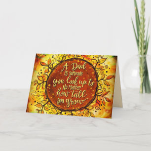 Inspirivity "Look up to Vater" Karte