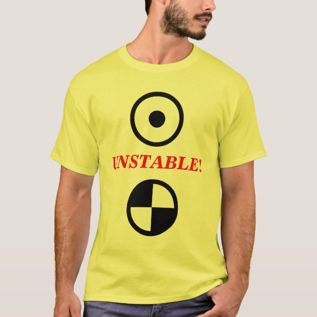Instabil! T-Shirt (Vorderseite)