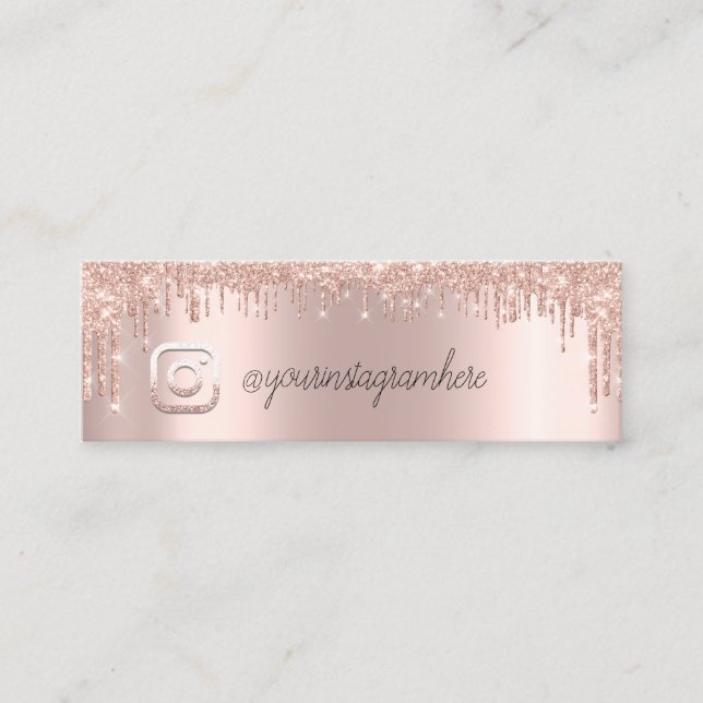 Instagra Social Media-Logo-Event-UAWG Spark Mini Visitenkarte (Vorderseite)