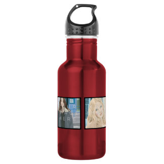 Instagram 4 Foto-Aluminium Trinkflasche