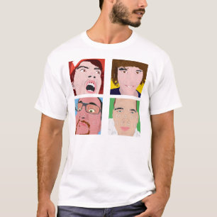 Instagram 4 kundenspezifischer das Shirt-Entwurf T-Shirt