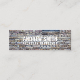 Instagram "Brick Housing" personalisiert Mini Visitenkarte