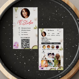 Instagram Business Cards, Influencer, Östhetiker Visitenkarte