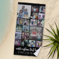Instagram Collage - 18 Fotos-Skript - Schwarz-weiß