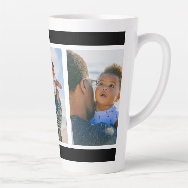 Instagram Family Foto Latte Tasse (Rechts)