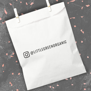 Instagram Favor Tüten   Dein Insta Name Geschenktütchen