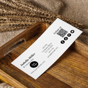 Instagram folgen dem QR-Code Förderung modern