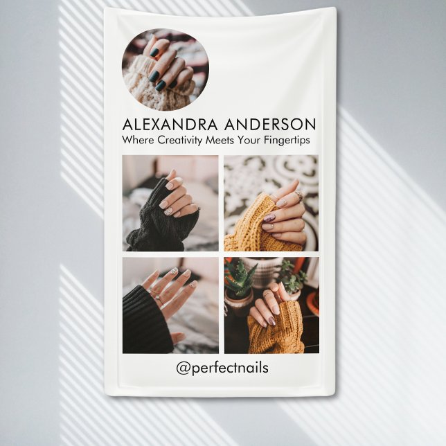 Instagram Foto Collage Social Media Profil Banner (Instagram Photo Collage Social Media Profile Banner)