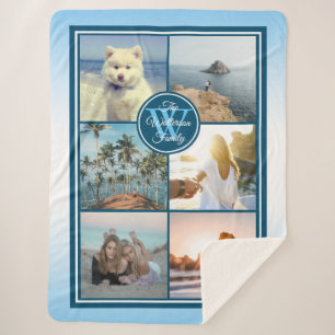 Instagram Foto-Gitter machen Ihre eigene Sherpadecke