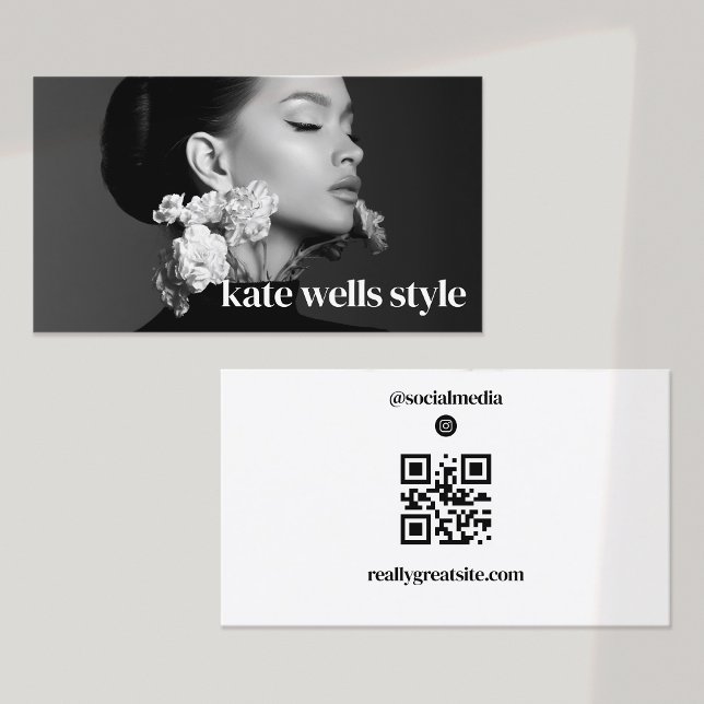 Instagram Foto QR Code Visitenkarte (Von Creator hochgeladen)