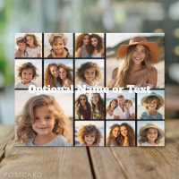 Instagram-FotoCollage - Bis zu 14 Fotos Schwarz