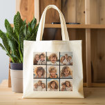 Instagram-FotoCollage mit 9 Fotos Jumbo Stoffbeutel<br><div class="desc">Ein einfaches 9-Quadrat-Raster,  das Sie Ihre Fotos hochladen können. Verwenden Sie Ihre Fotos ohne Rahmen auf diesem! Fügen Sie Ihre Lieblingsfotos und Schnappschüsse zu diesem Streifen für einen lustigen Speicherbewahrer hinzu. Ein künstlerischer Weg,  um Ihre besten Foto-Sharing-Bilder anzuzeigen.</div>