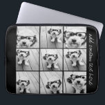 Instagram-FotoCollage mit 9 quadratischen Fotos Laptopschutzhülle<br><div class="desc">Verwenden Sie Ihre Fotos ohne Rahmen auf diesem! Fügen Sie Ihre Lieblingsfotos und Schnappschüsse zu diesem Streifen für einen lustigen Speicherbewahrer hinzu. Ein künstlerischer Weg,  um Ihre besten Foto-Sharing-Bilder anzuzeigen.</div>