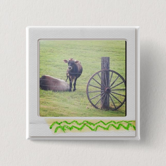 instagram Fotoknopf Button (Vorderseite)