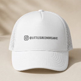 Instagram Hat | Ihr Instagram Name Trucker Hat Truckerkappe