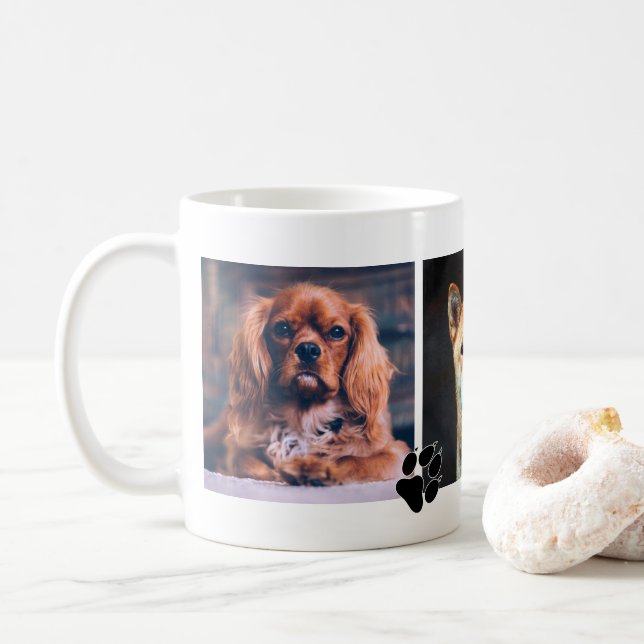 Instagram Puppy Foto Tasse (Mit Donut)