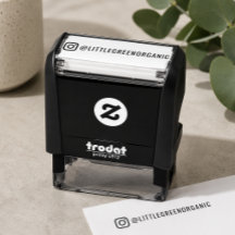 Instagram Stempel | Ihr Instagram Name Gummistempe