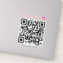 Instagramm-Verbindung mit QR-Code