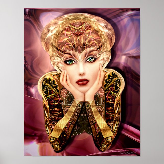 Instalator Cyborg Print Poster (Vorne)