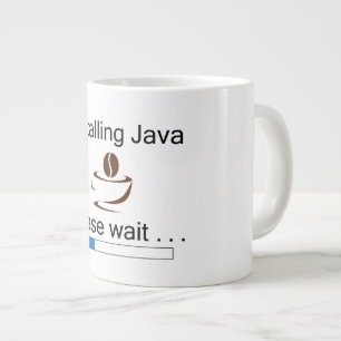 Installation der Java-Kaffee-Tasse Jumbo-Tasse