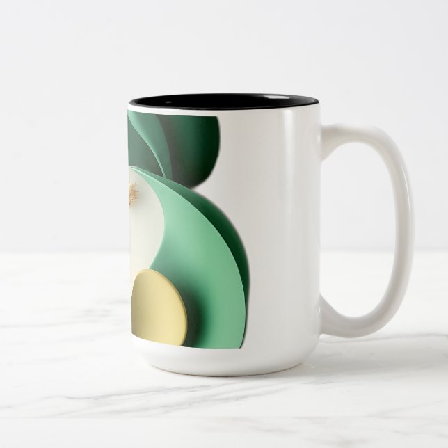 Installation von Bio Fahreigenschaften Zweifarbige Tasse (Rechts)