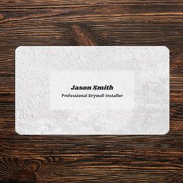 Installation von Drywall Visitenkarte
